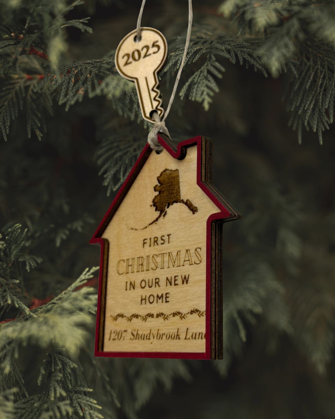 First Christmas in Our New Home Ornament