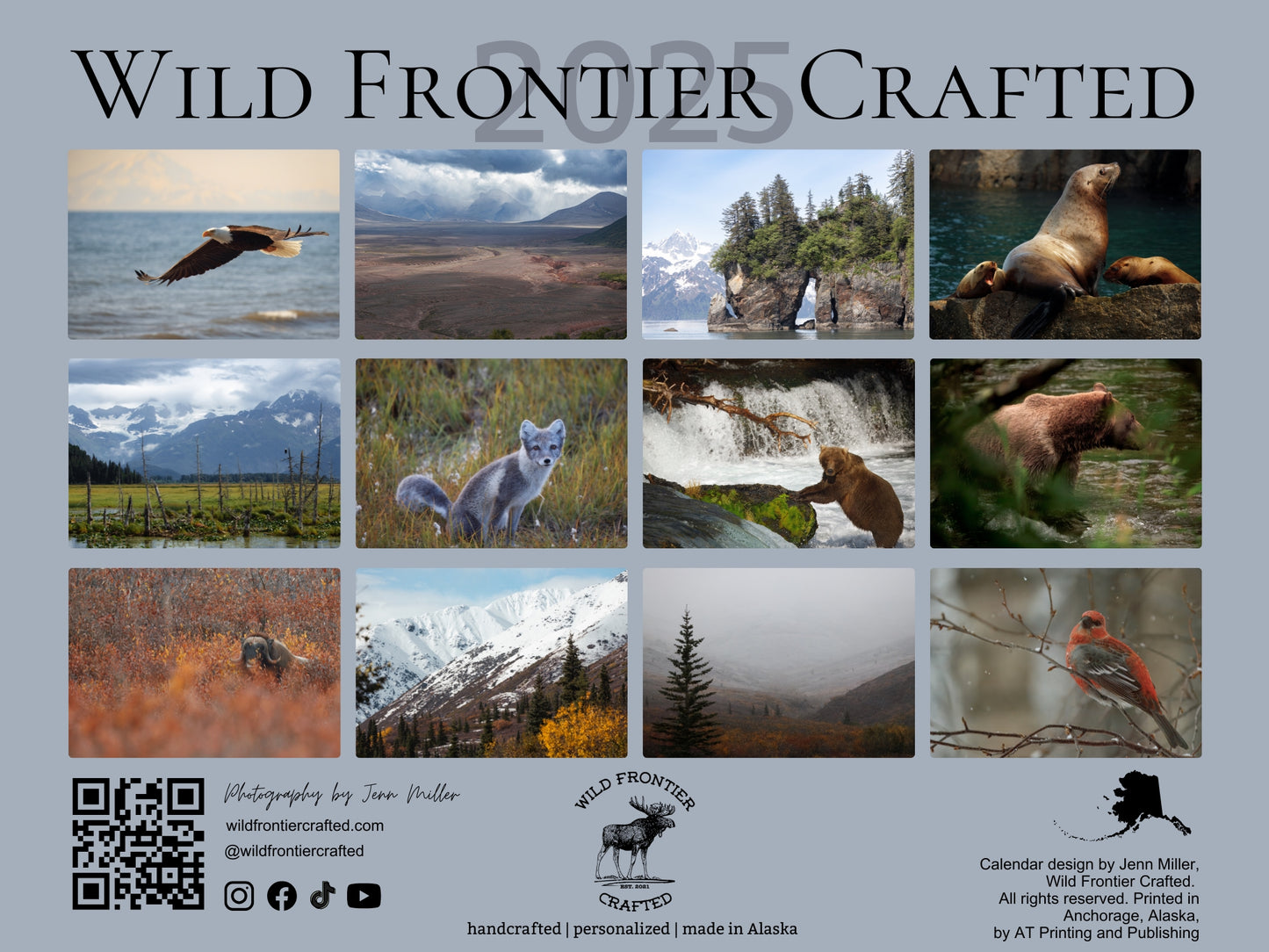 2025 Alaskan Photography Calendar