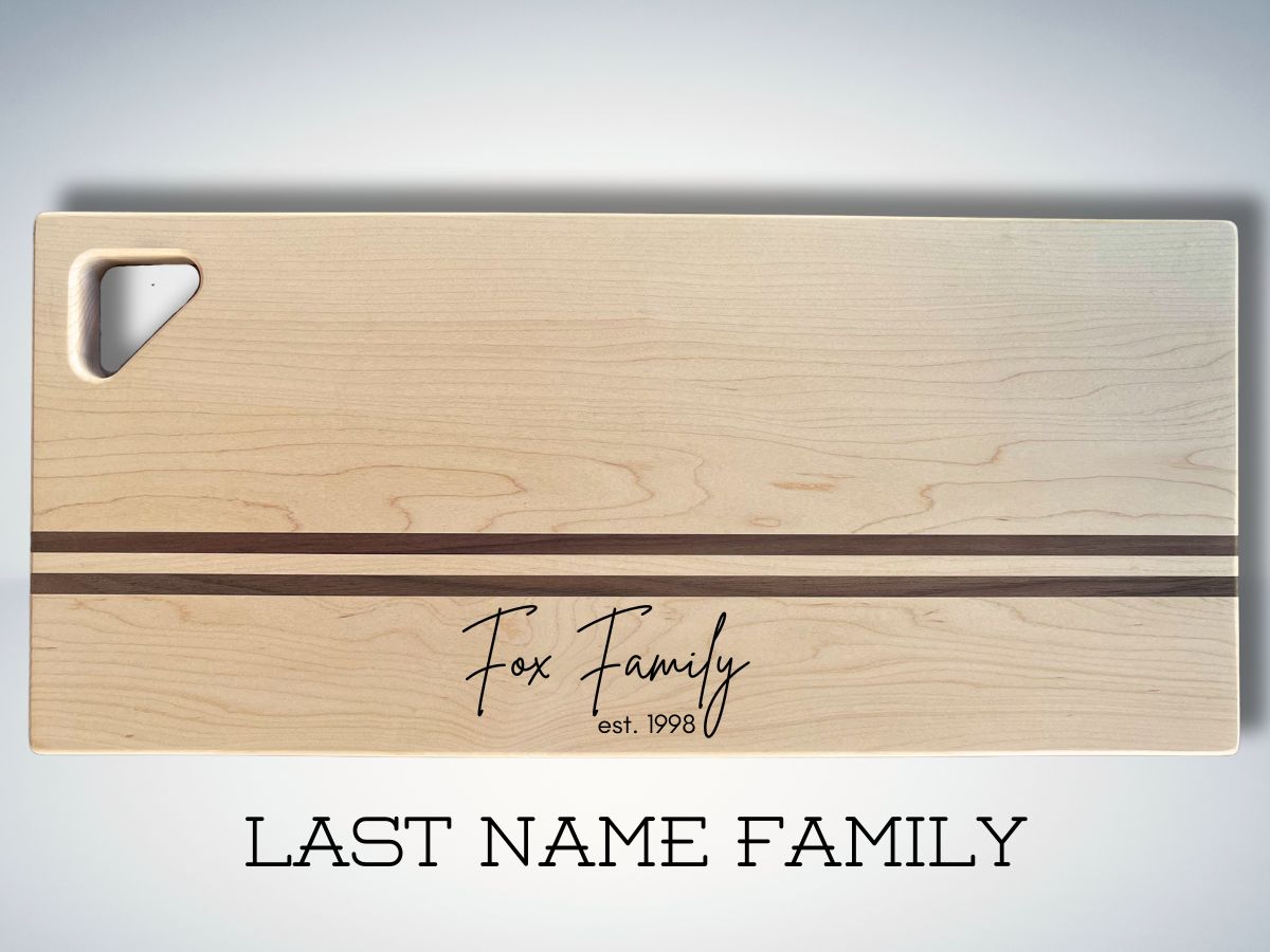 Maple & Walnut Charcuterie Board