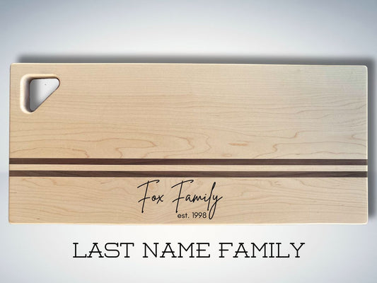 Maple & Walnut Charcuterie Board