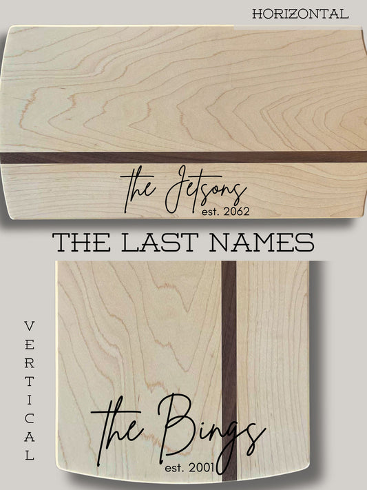 Maple & Walnut Charcuterie Board