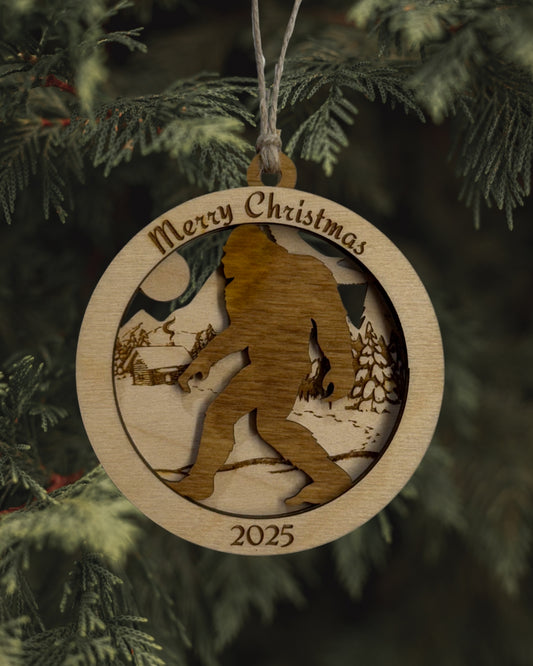 Sasquatch Ornament