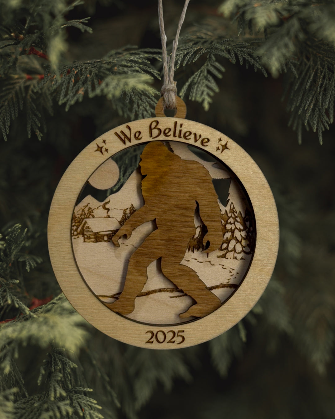 Sasquatch Ornament