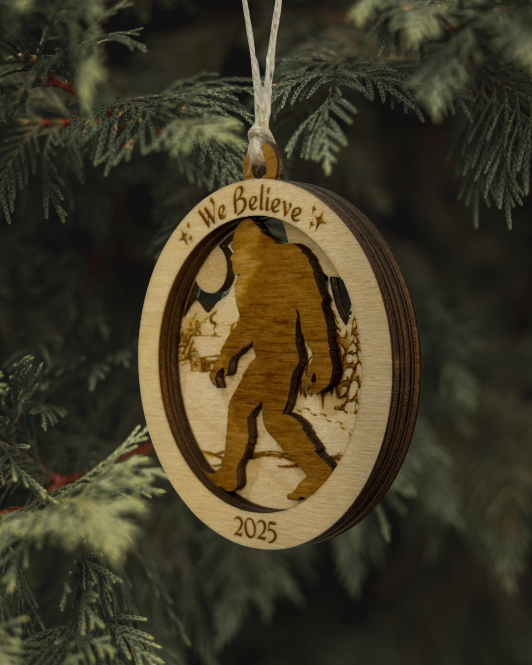 Sasquatch Ornament