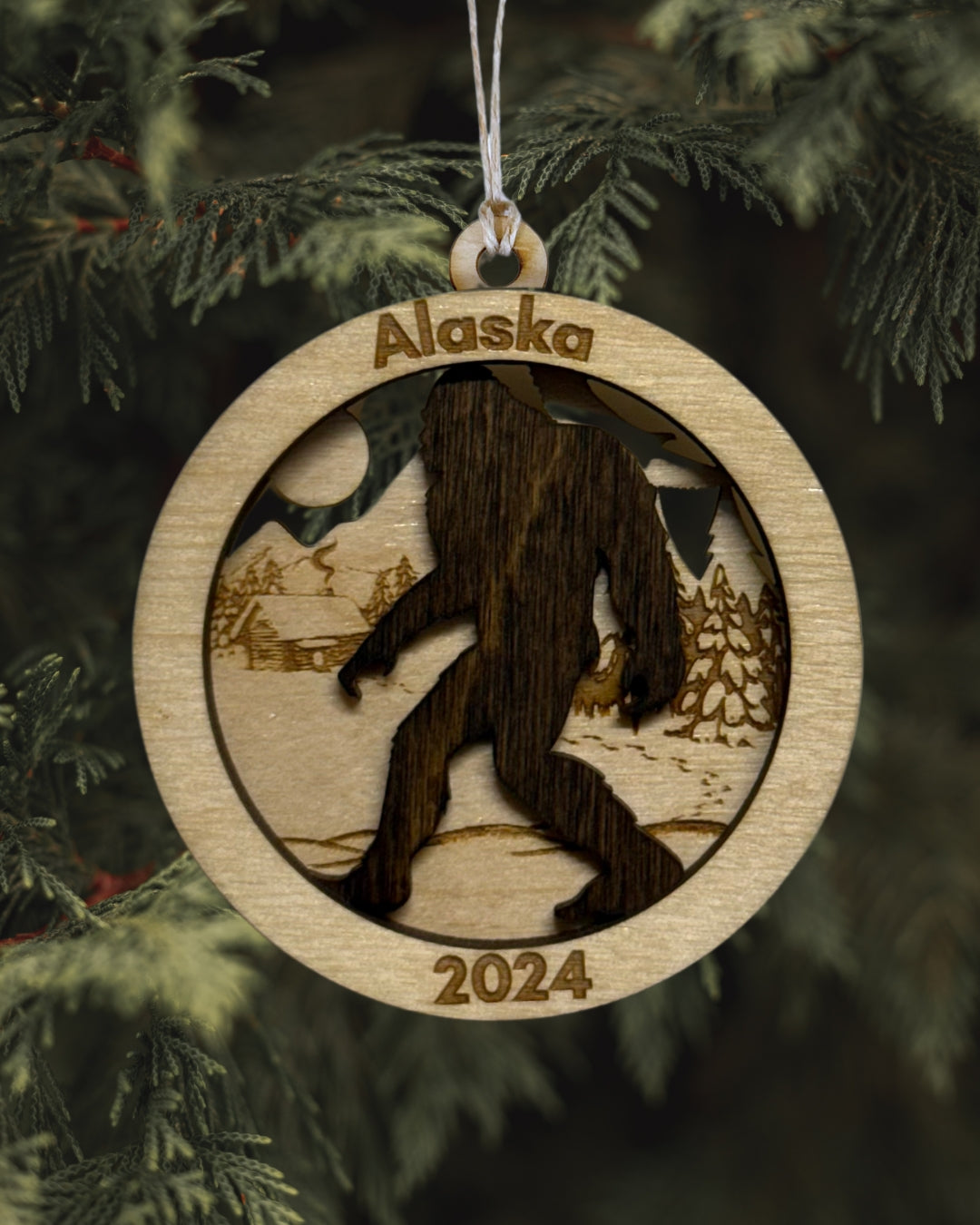 Sasquatch Ornament