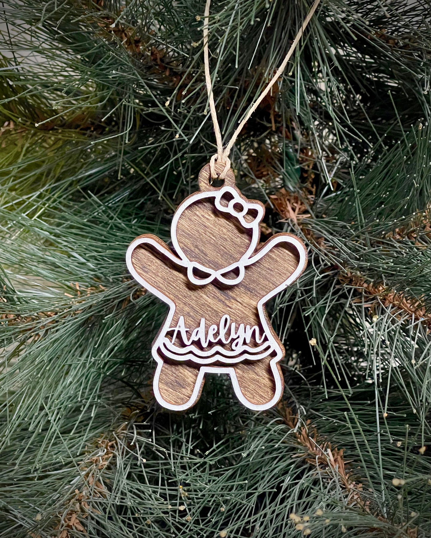 Gingerbread Ornaments - Personalized